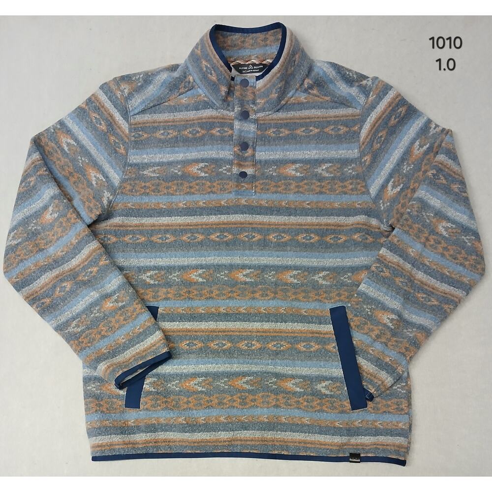 Alpine Design (Medium) Multicolor Outlook Fleece Pullover